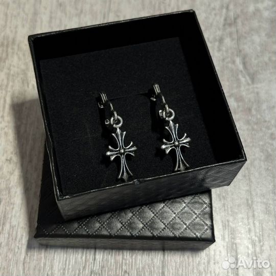 Серьги Chrome Hearts