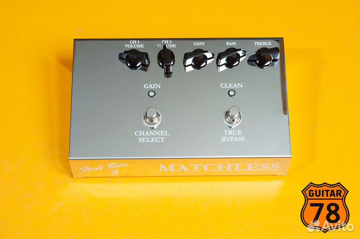 Ламповый предусилитель matchless HB-slvr Hot-Box