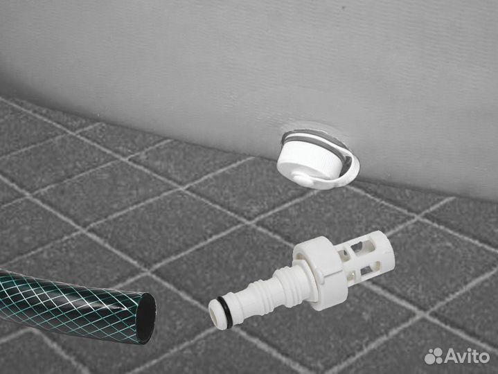 Переходник для бассейна для сливного шланга 10201