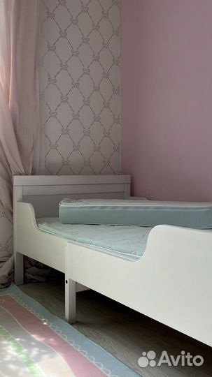 Детская кровать от 3 лет с матрасом бу IKEA