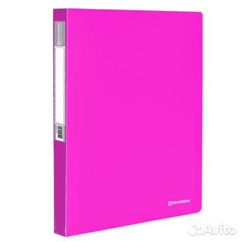 Папка на 2 кольцах brauberg 