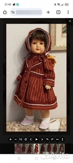 Пальто для куклы