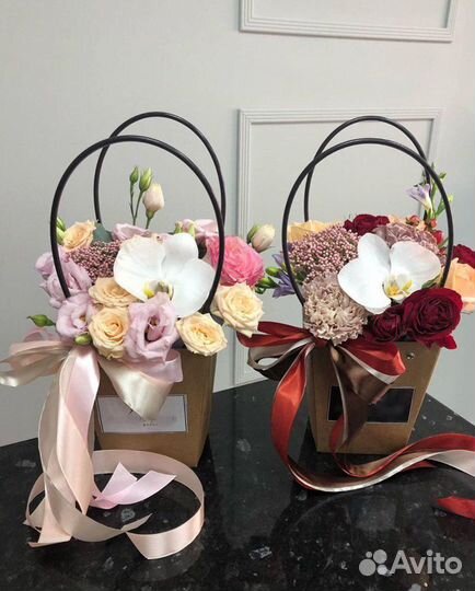 Букет, Цветы, Пионы, Гортензии, Розы, Герберт