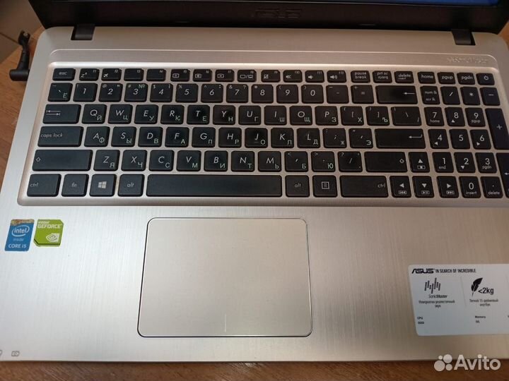 Игровой ноутбук asus
