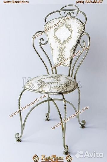 Стул садовый кованый. ART: S308