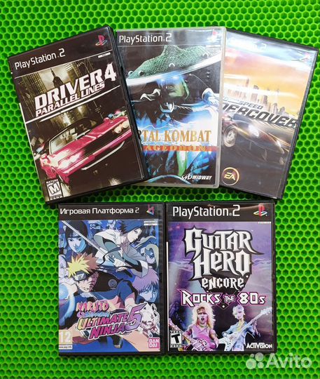 Диски PS2 Playstation 2