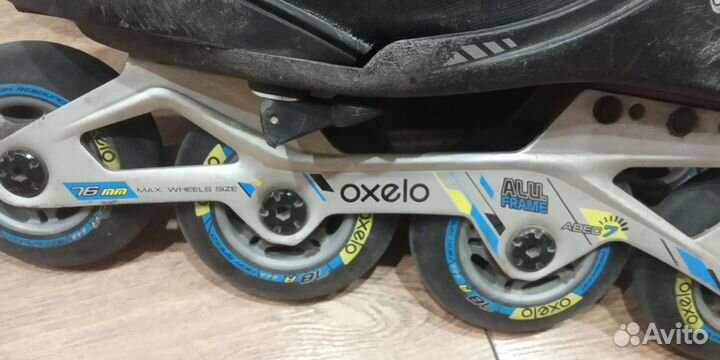 Детские роликовые коньки oxelo размер 32-35