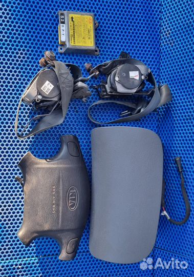 Безопасность kia shuma 2004