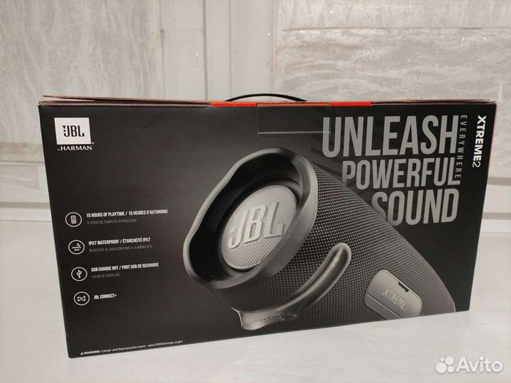 Колонка JBL Xtreme 2 Оригинал Черный цвет