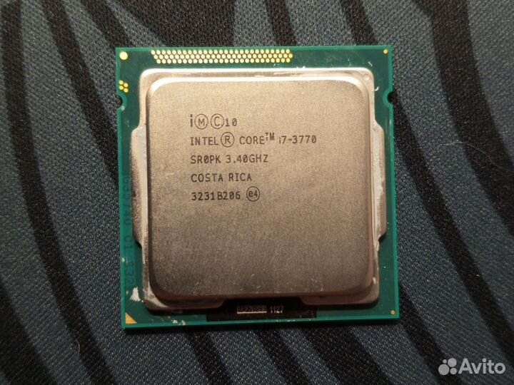 Процессор intel core i7 3770