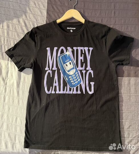 Футболка Money calling y2k