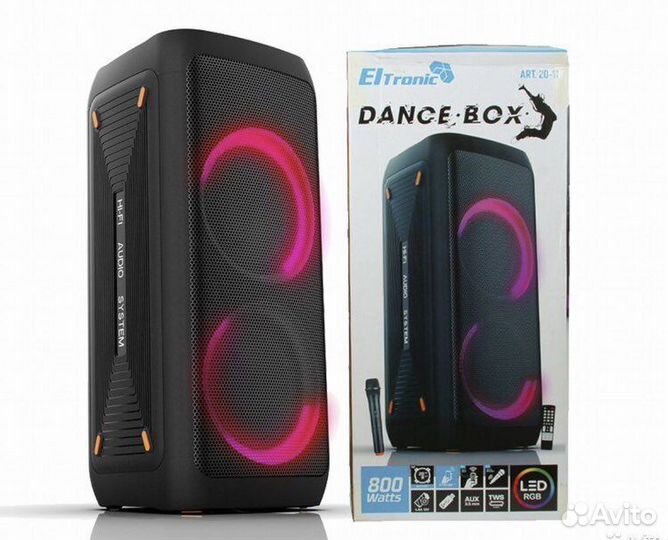 Колонка eltronic 800ватт мощная