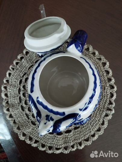 Фарфоровая посуда гжель