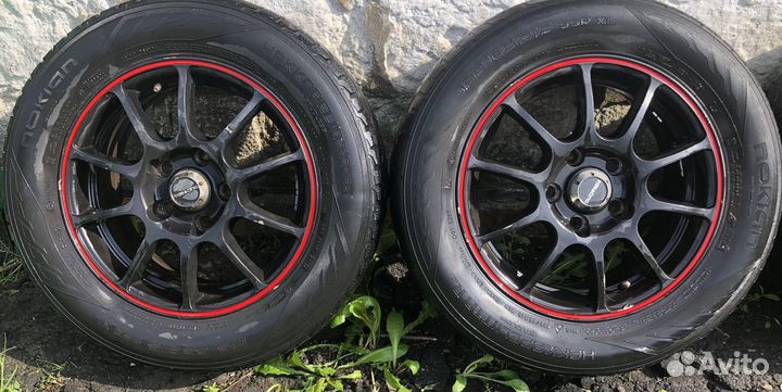 Литые диски с резиной