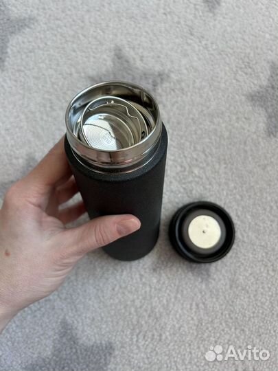 Термос с датчиком температуры новый