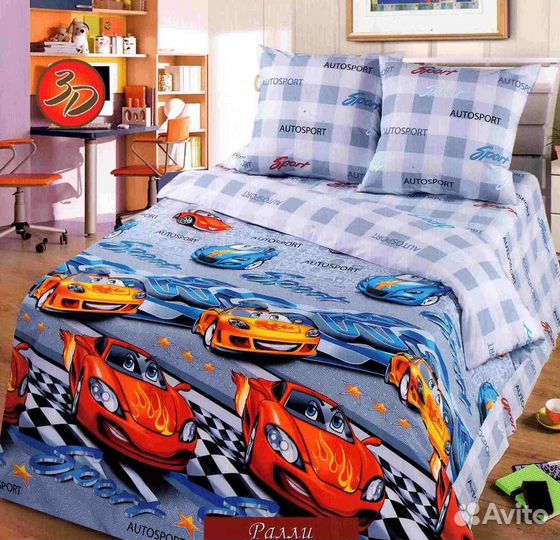 Бельё постельное детское