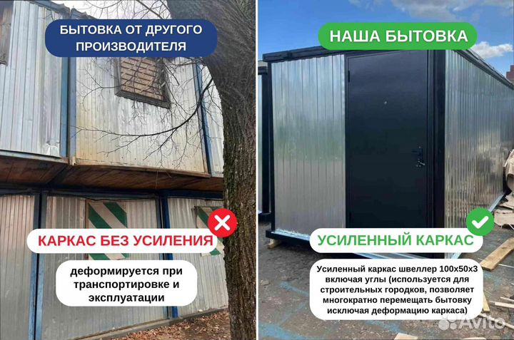 Жилая бытовка на дачу