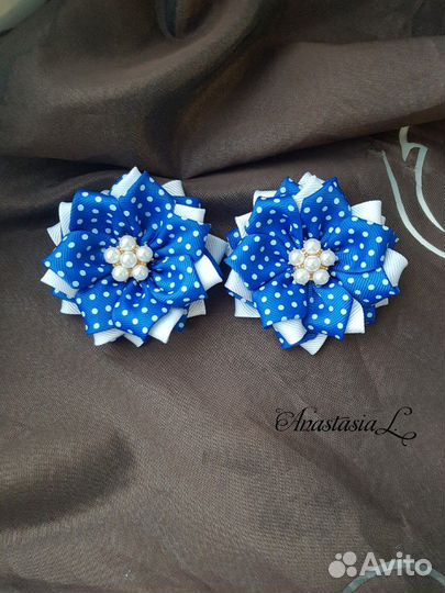 Резинки, заколки, броши