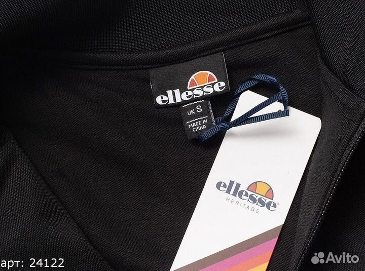 Олимпийка Ellesse черная