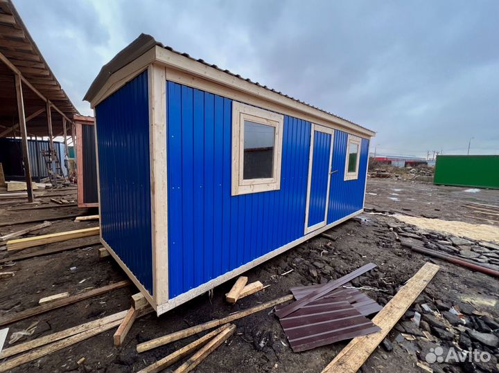 Вагончик для проживания новый распашонка