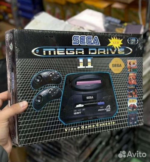 Sega mega drive 2 новая с играми