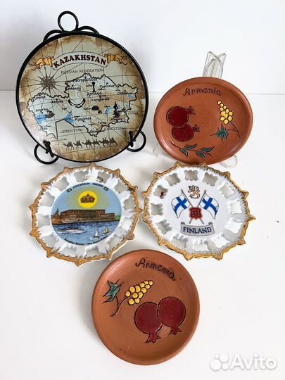 Декоративные тарелки из разных стран