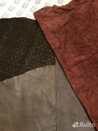 Замша натуральная, ткани