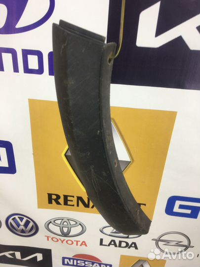 Накладка Молдинг перед бампера Renault sandero ste