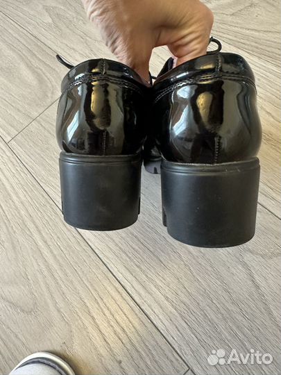 Лоферы ботинки женские 38