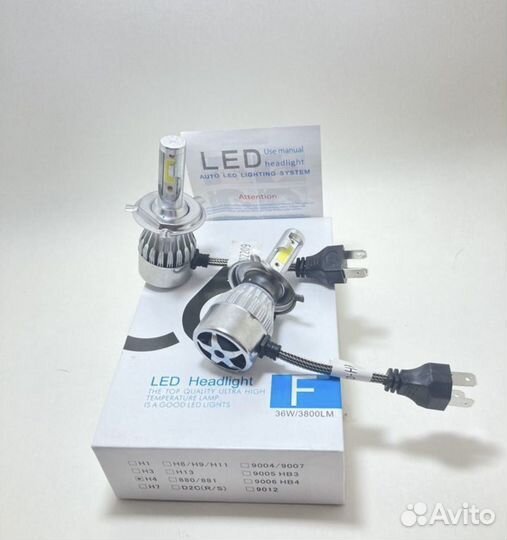 LED Лампы C6 H4