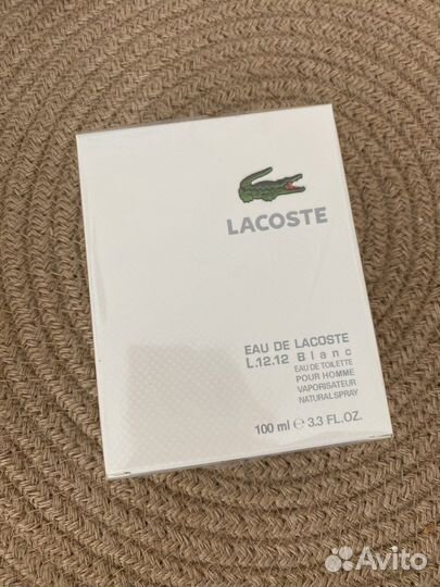 Lacoste L.12.12 Blanc, 100 мл