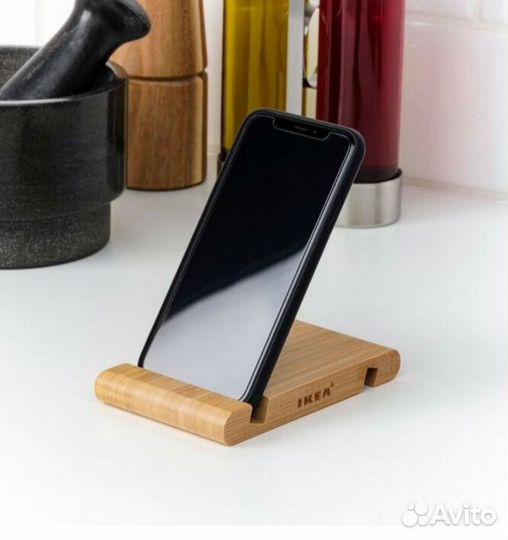 Икеа Подставка для телефона планшета новая бамбук