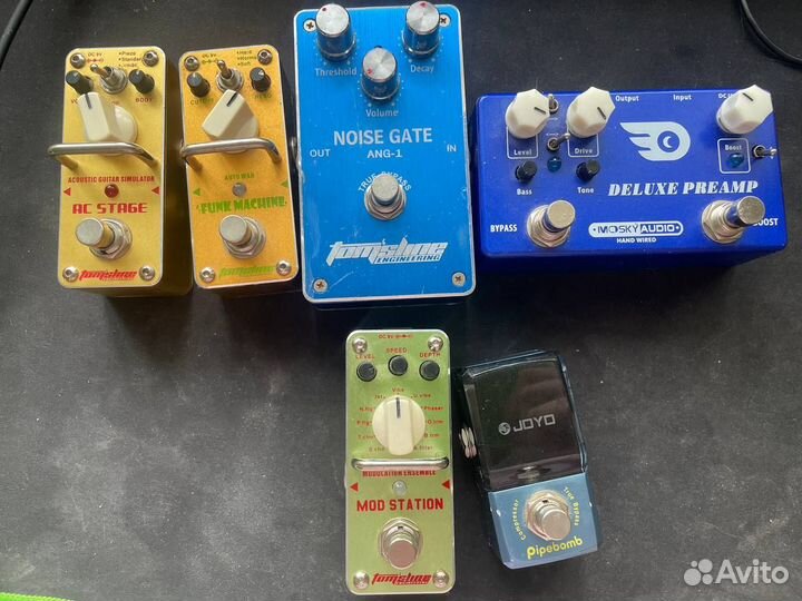 Педали эффектов для электрогитары