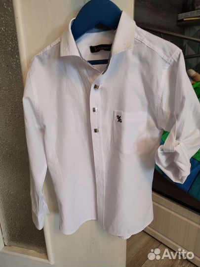 Рубашка белая детская