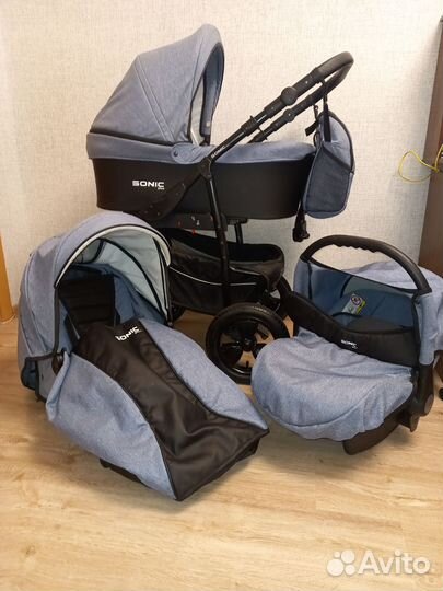 Коляска verdi sonic plus 3 в 1