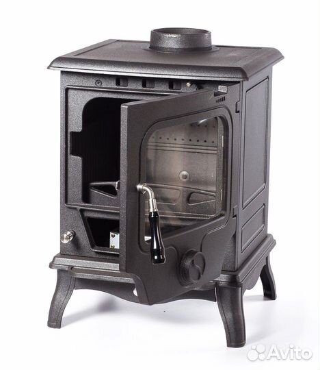 Чугунная печь камин