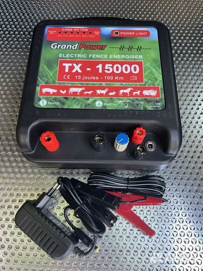 Самый мощный Электропастух 15 Дж, для овец итд