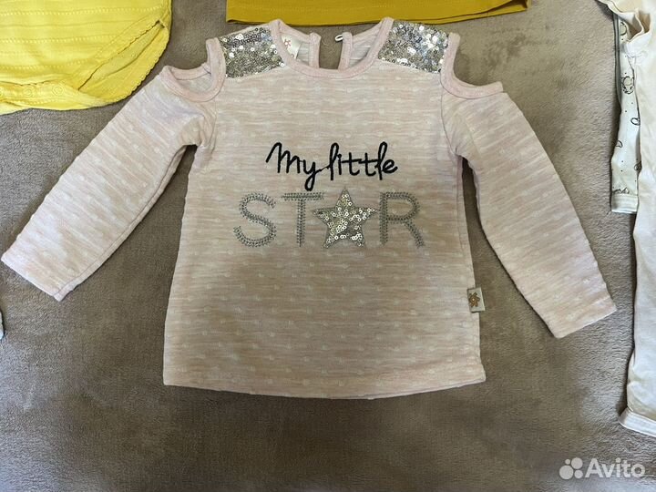 Вещи пакетом на девочку 74