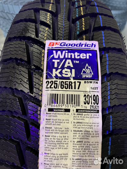 Bfgoodrich Winter T/A KSI 225/65 R17 102T