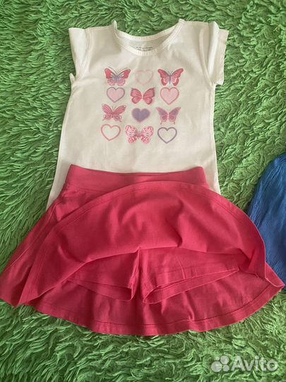 Детские вещи пакетом для девочки 104/110