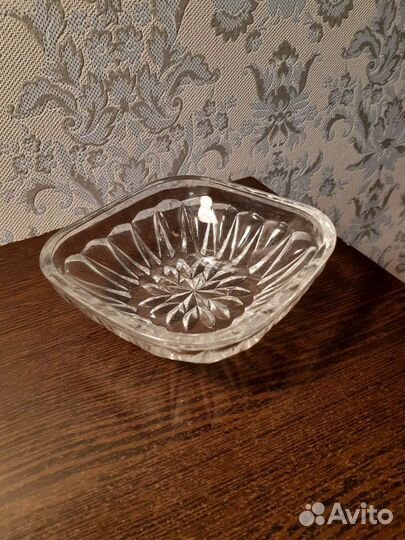 Хрустальная конфетница СССР