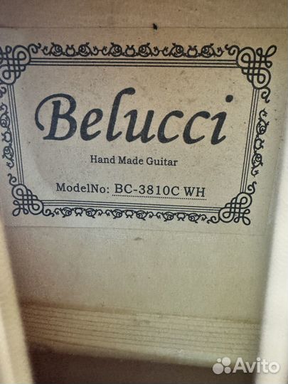 Акустическая гитара belucci