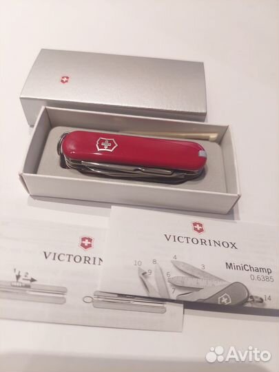 Нож-брелок Mini Champ victorinox 0.6385