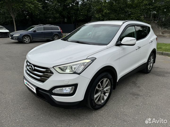 Hyundai Santa Fe 2.2 AT, 2012, 203 400 км