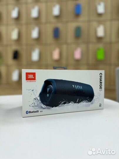 Портативная колонка JBL Charge 5 Синий