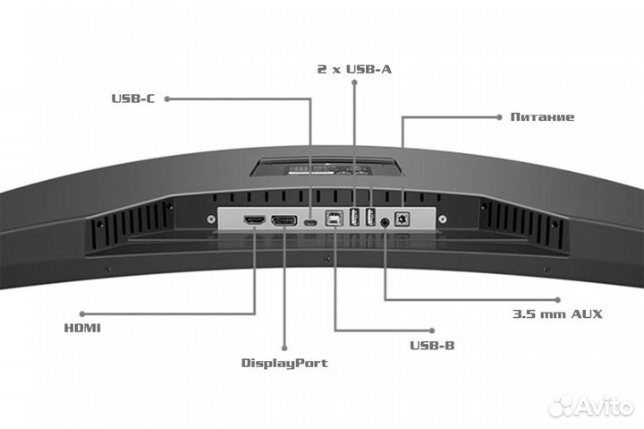 Монитор kuycon P40W 5120x2160 40