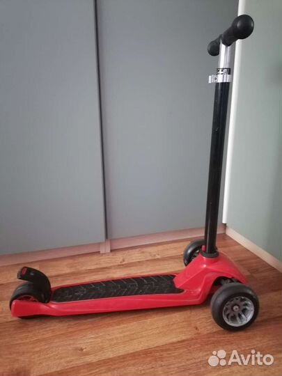 Самокат детский трехколесный бу
