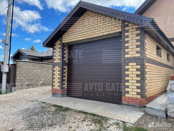 Секционные ворота гаражные