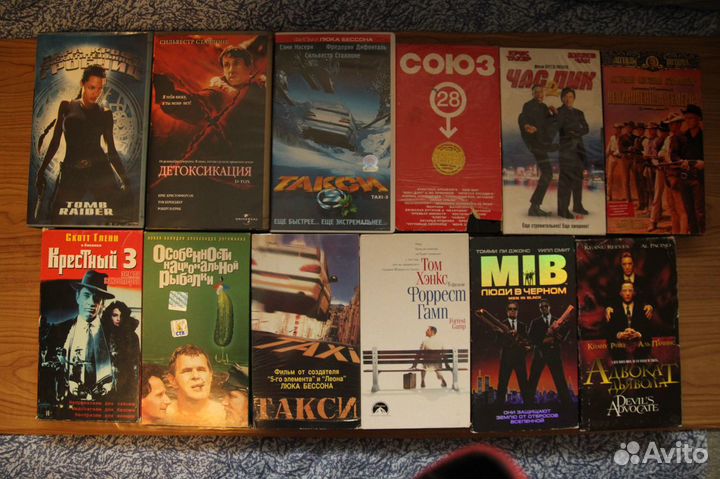 Лицензионные видеокассеты 90-х годов