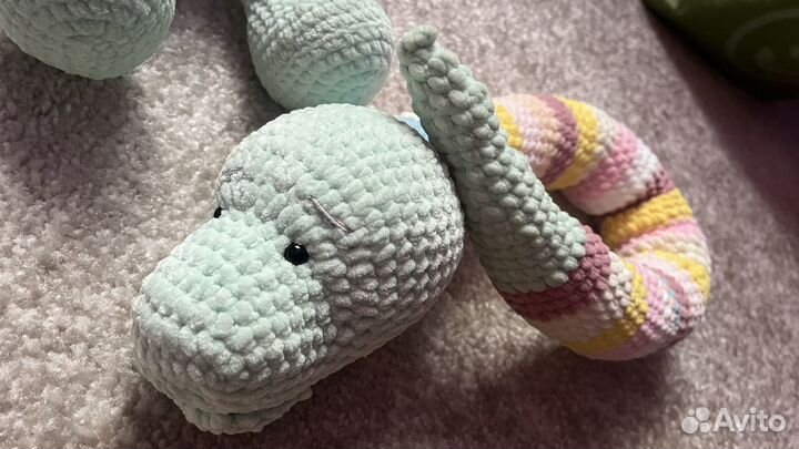 Игрушки из плюшевой пряжи